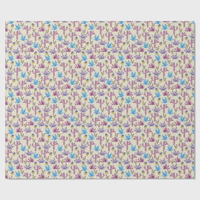 Wüsten-Geschenkpapier Geschenkpapier (Flach)