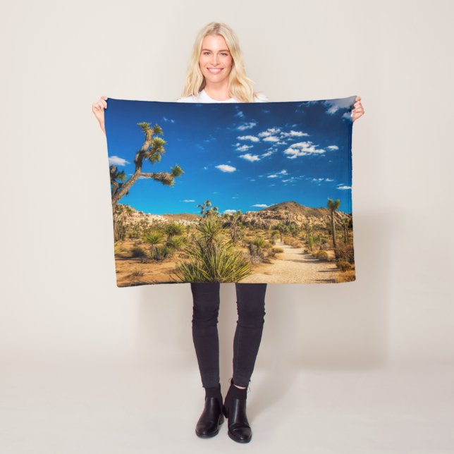 Wüsten | Joshua Tree Nationalpark Fleecedecke (Beispiel)