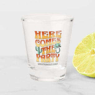 Wüsten-Junggesellinnen-Abschiedsparty Western Cowb Schnapsglas