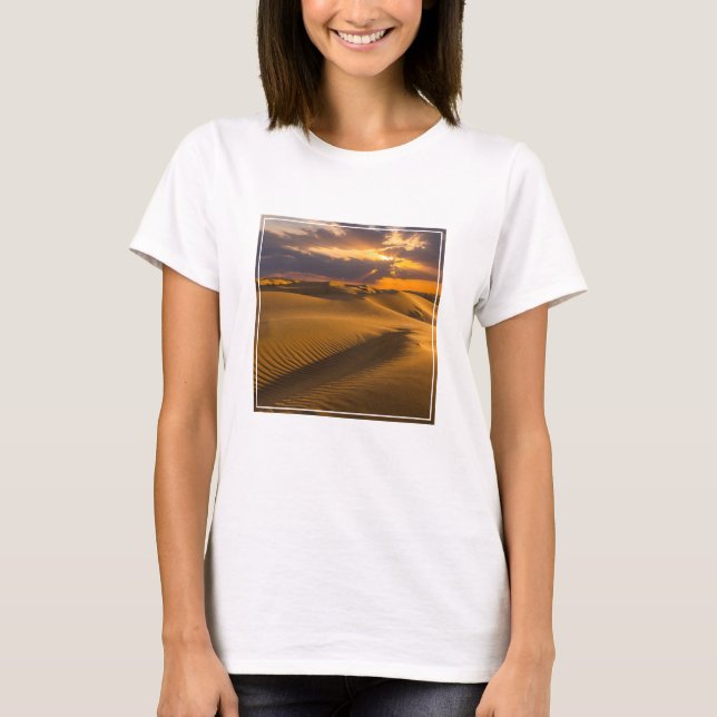 Wüsten | Landschaft der Sanddünen T-Shirt (Vorderseite)