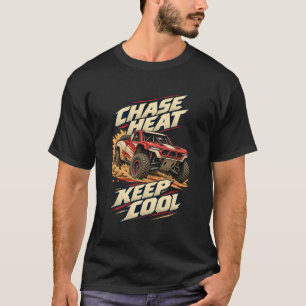 Wüsten-LKW-Jagd Hitze Kühl Bleiben T-Shirt