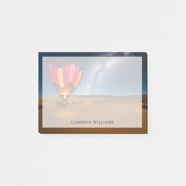 Wüsten | Mesziemlich Dunes Death Valley Post-it Klebezettel (Vorderseite)