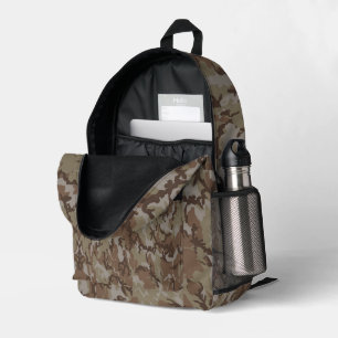 Wüsten-Militär-Tarnmuster  Bedruckter Rucksack