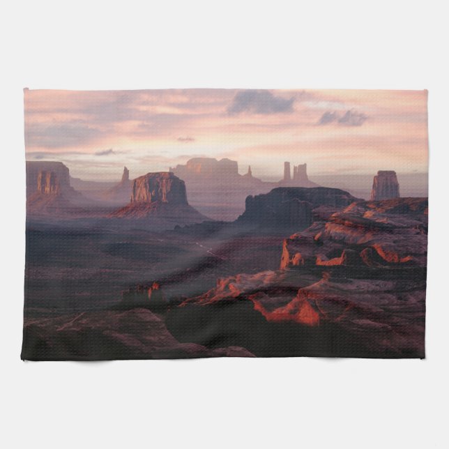 Wüsten | Monument Valley Utah-Ariziona Geschirrtuch (Horizontal)
