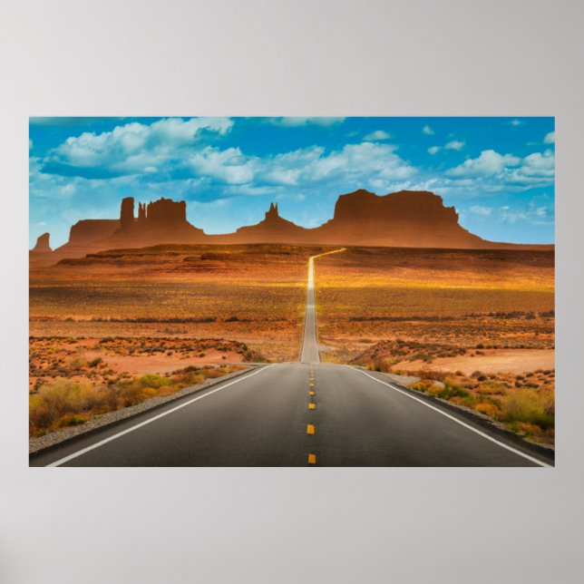 Wüsten | Monument Valley, Utah Poster (Vorne)