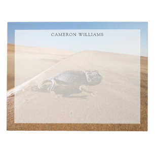 Wüsten Namaqua Chamäleon in der Wüste Notizblock