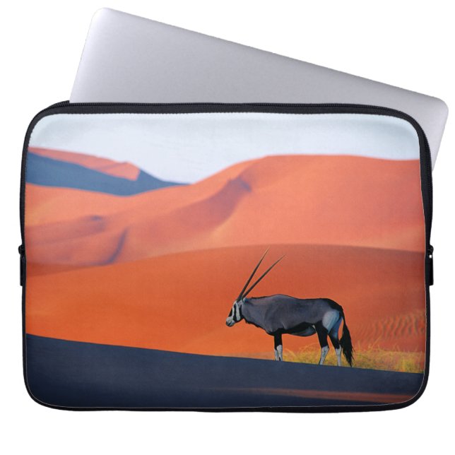 Wüsten | Namib Desert Oryx Laptopschutzhülle (Vorderseite)