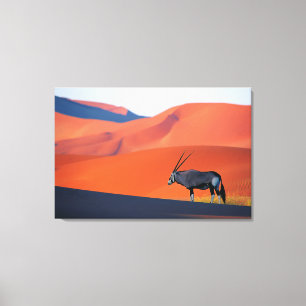 Wüsten Namib Desert Oryx Leinwanddruck