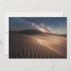 Wüsten   Ordos Stadt Mongolei China Dankeskarte