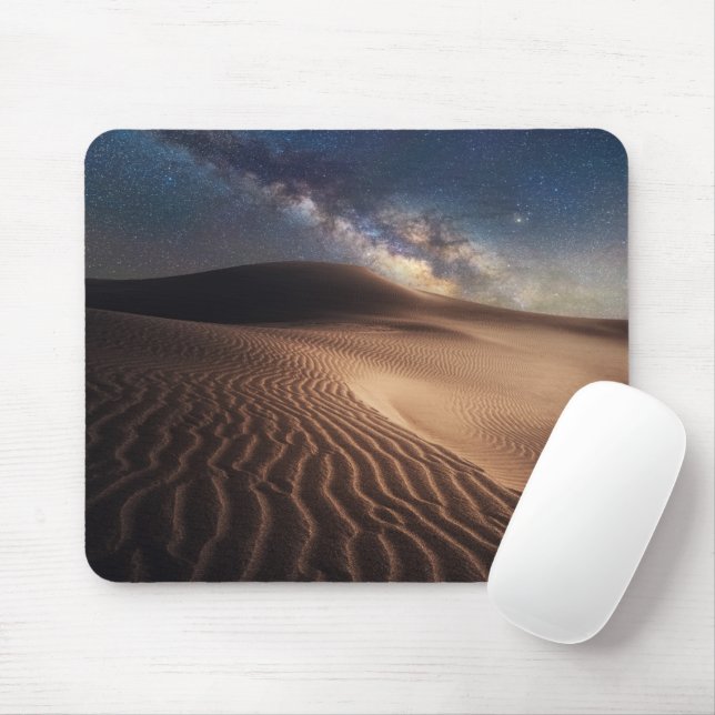 Wüsten | Ordos Stadt Mongolei China Mousepad (Mit Mouse)