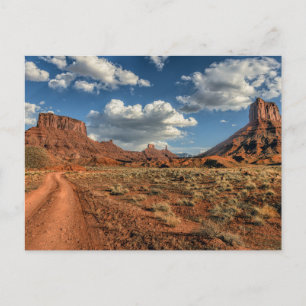 Wüsten Professor Valley Near Moab, Utah Postkarte