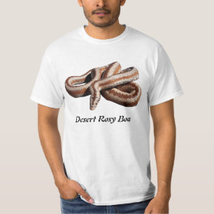 Wüsten-rosige Boa-Wert-T - Shirt