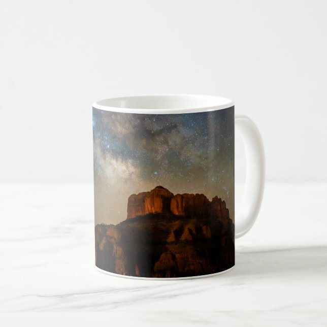 Wüsten | Rote Felsen Staat Park Arizona Kaffeetasse (VorderseiteRechts)