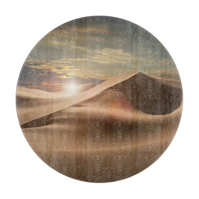 Wüsten | Rub al Khali Schneidebrett (Vorderseite)
