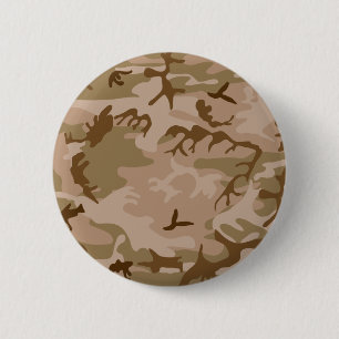 Wüsten-Sand-Tarnknopf Button