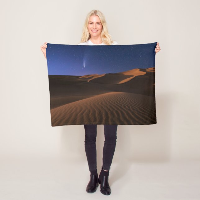 Wüsten | Sanddüne Galaxy Fleecedecke (Beispiel)
