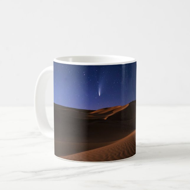 Wüsten | Sanddüne Galaxy Kaffeetasse (Vorderseite Links)