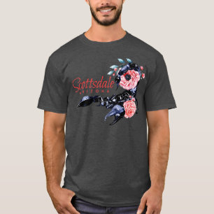 Wüsten-Skorpion-Sukkulenten-Kaktus-Illustration So T-Shirt