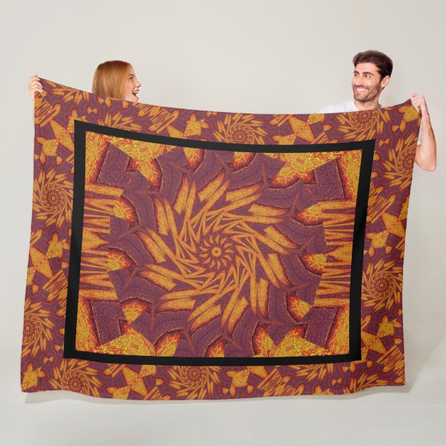 Wüsten-Sonnenblume Fleecedecke (Beispiel)