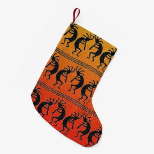 Wüsten-Sonnenuntergang Kokopelli Kleiner Weihnachtsstrumpf