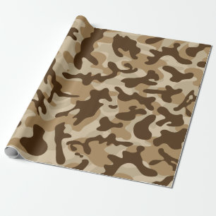 Wüsten-Tarnmuster  Geschenkpapier