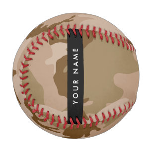Wüsten-Tarnmuster, Ihr Name, Personalisieren Baseball