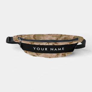 Wüsten-Tarnmuster, Ihr Name, Personalisieren Bauchtasche
