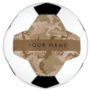 Wüsten-Tarnmuster, Ihr Name, Personalisieren Fußball