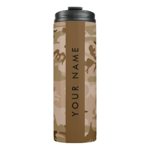 Wüsten-Tarnmuster, Ihr Name, Personalisieren Thermosbecher