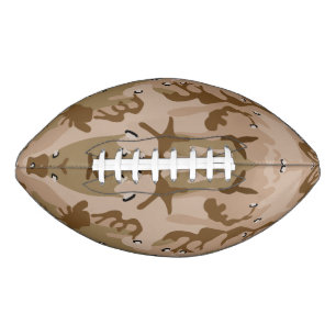 Wüsten-Tarnung mit Kieselsteinen, Militär, Armee Football