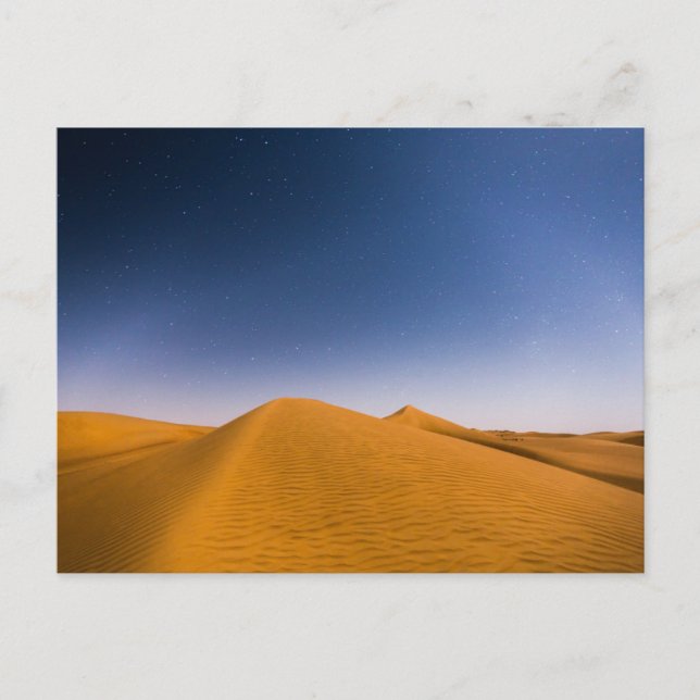 Wüsten | Wahiba Sands, Oman Postkarte (Vorderseite)
