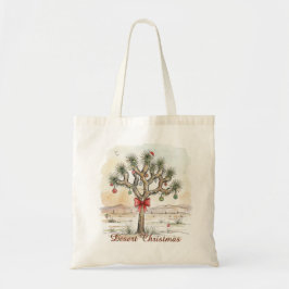 Wüsten-Weihnachts-Tasche Tragetasche