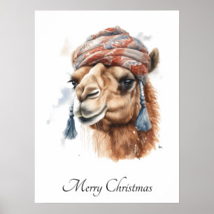 Wüsten-Weihnachtsfreude, individuell Poster