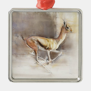 Wüsten-Wind Silbernes Ornament