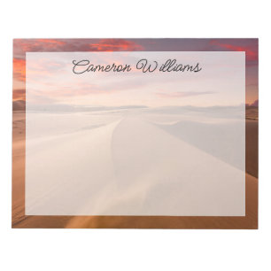 Wüsten   Wüste Vereinigte Arabische Emirate Notizblock