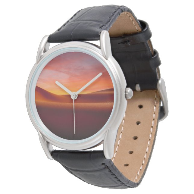 Wüsten | Wüstenlandschaft Armbanduhr (Schrägansicht)