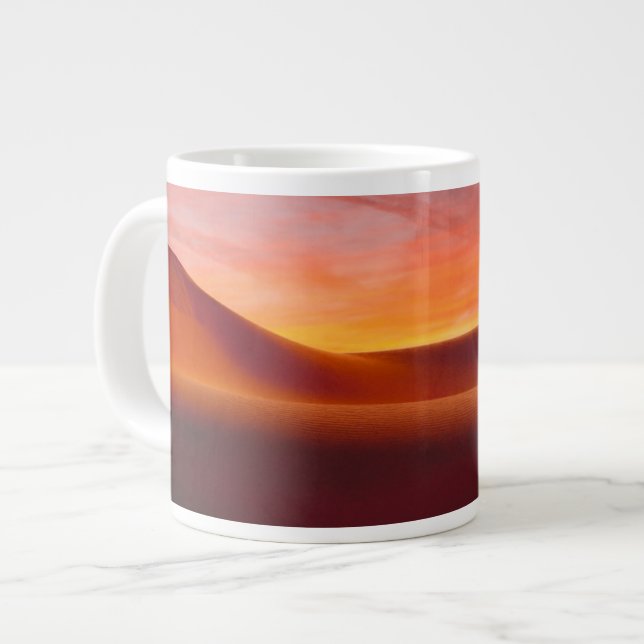 Wüsten | Wüstenlandschaft Jumbo-Tasse (Vorderseite Links)
