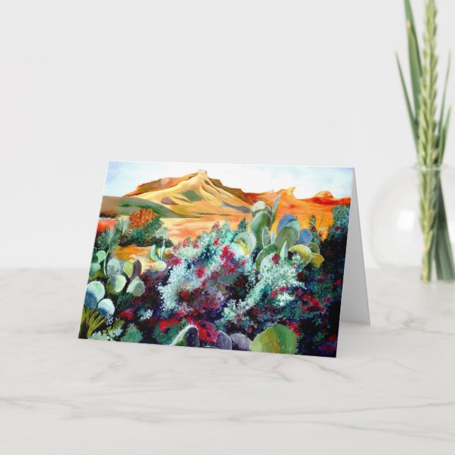 Wüstenbeauty Cards Karte (Vorderseite)