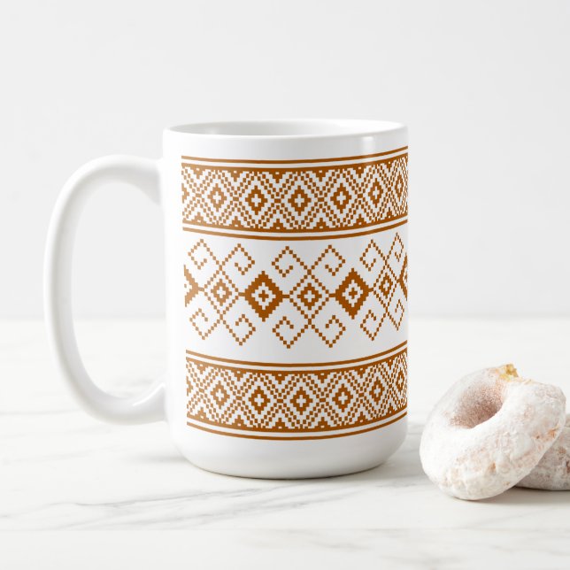 Wüstenbeutel 🌸 Kaffeemaschine Tasse 15oz (Mit Donut)