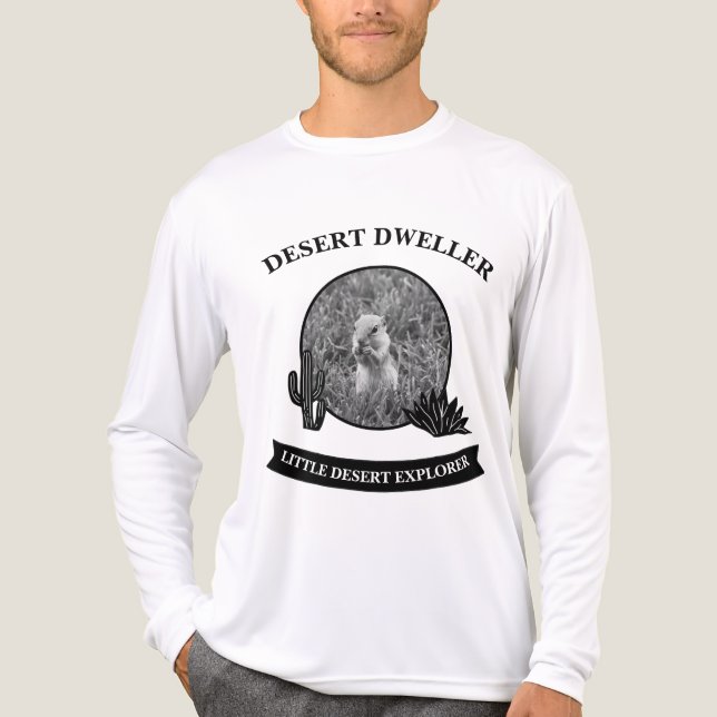 Wüstenbewohner Tri-Blend Shirt (Vorderseite)
