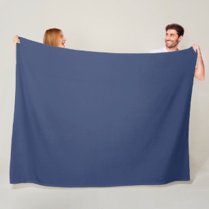 Wüstenblau Fleecedecke