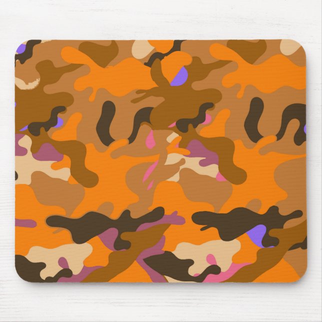 Wüstenblaze-Camouflage Mousepad (Vorne)