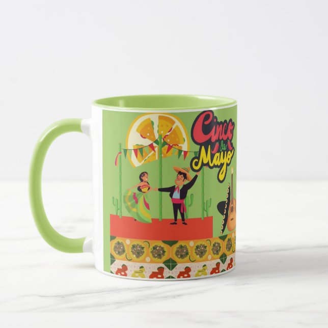Wüstenblüten-Fest Lime Tasse (Links)