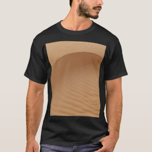 Wüstendünen: Sandwellen Textur. T-Shirt