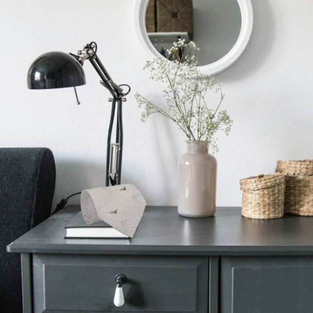 Wüstenechse auf Grau Sidewalk Foto geteert Krawatte (Von Creator hochgeladen)