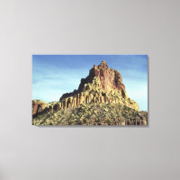 Wüstenfelsen Berggipfel Landschaftsbild Foto