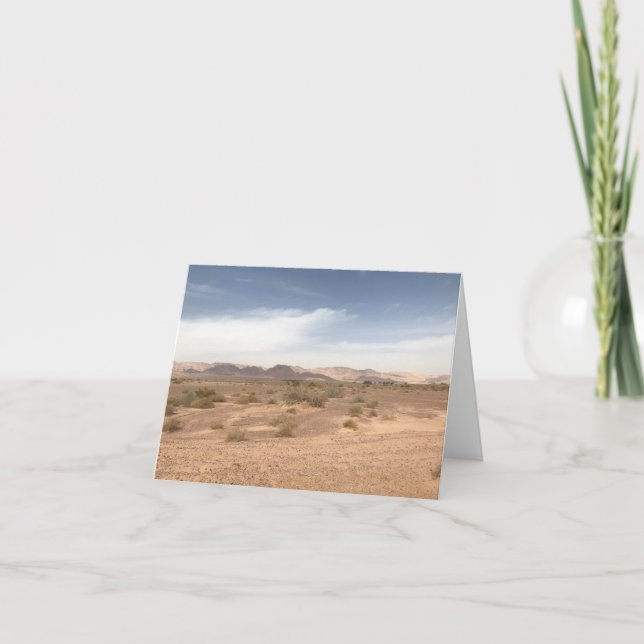 WüstenFoto Karte (Vorderseite)