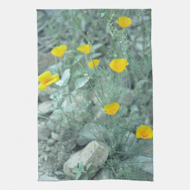 Wüstenfrühling Südwestküste Baumwolle Küchentücher (Vertikal)