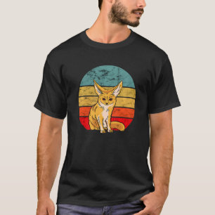 Wüstenfuchs Tier Wüstenfuchs Besitzer Retro Vintag T-Shirt