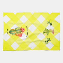 Wüstengarten Geschirrtuch